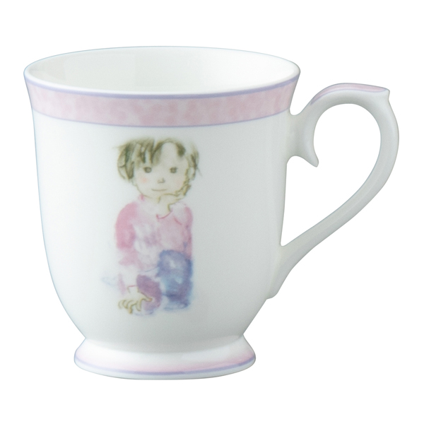 立てひざの少年