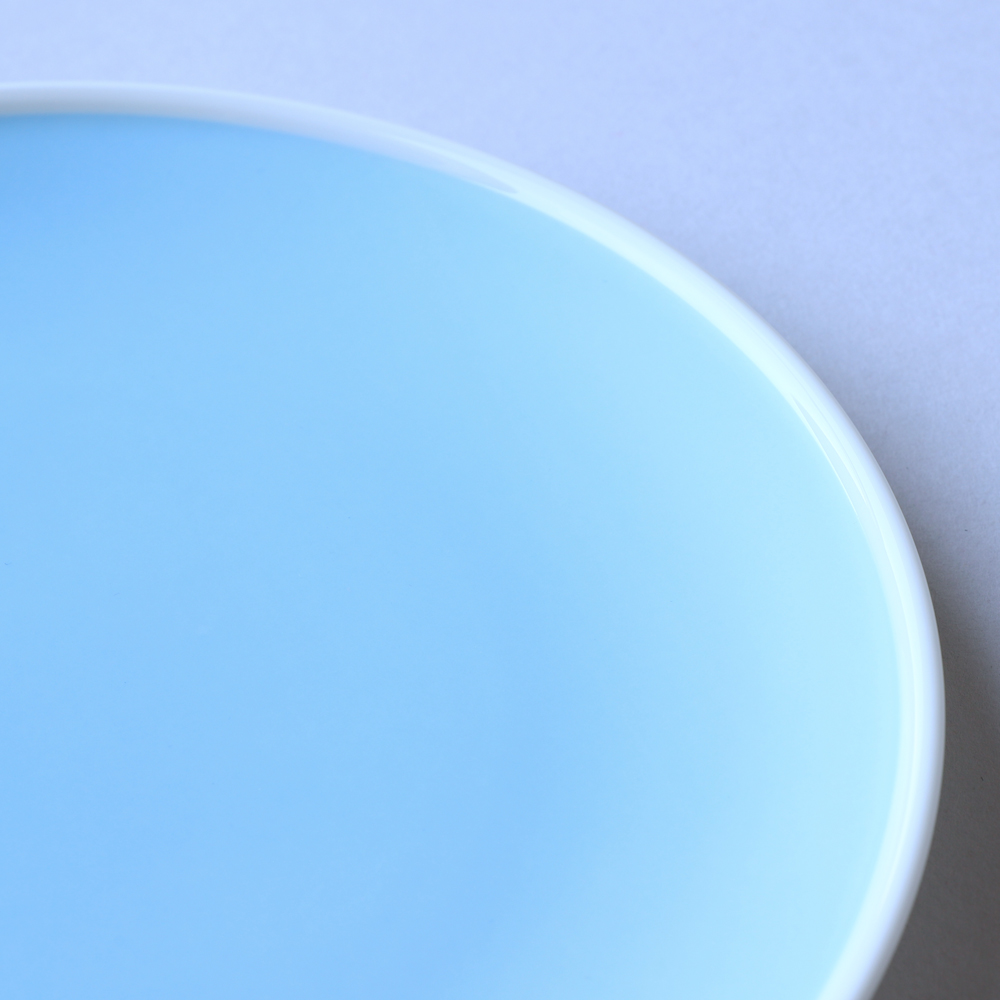 ブルー21cmプレート