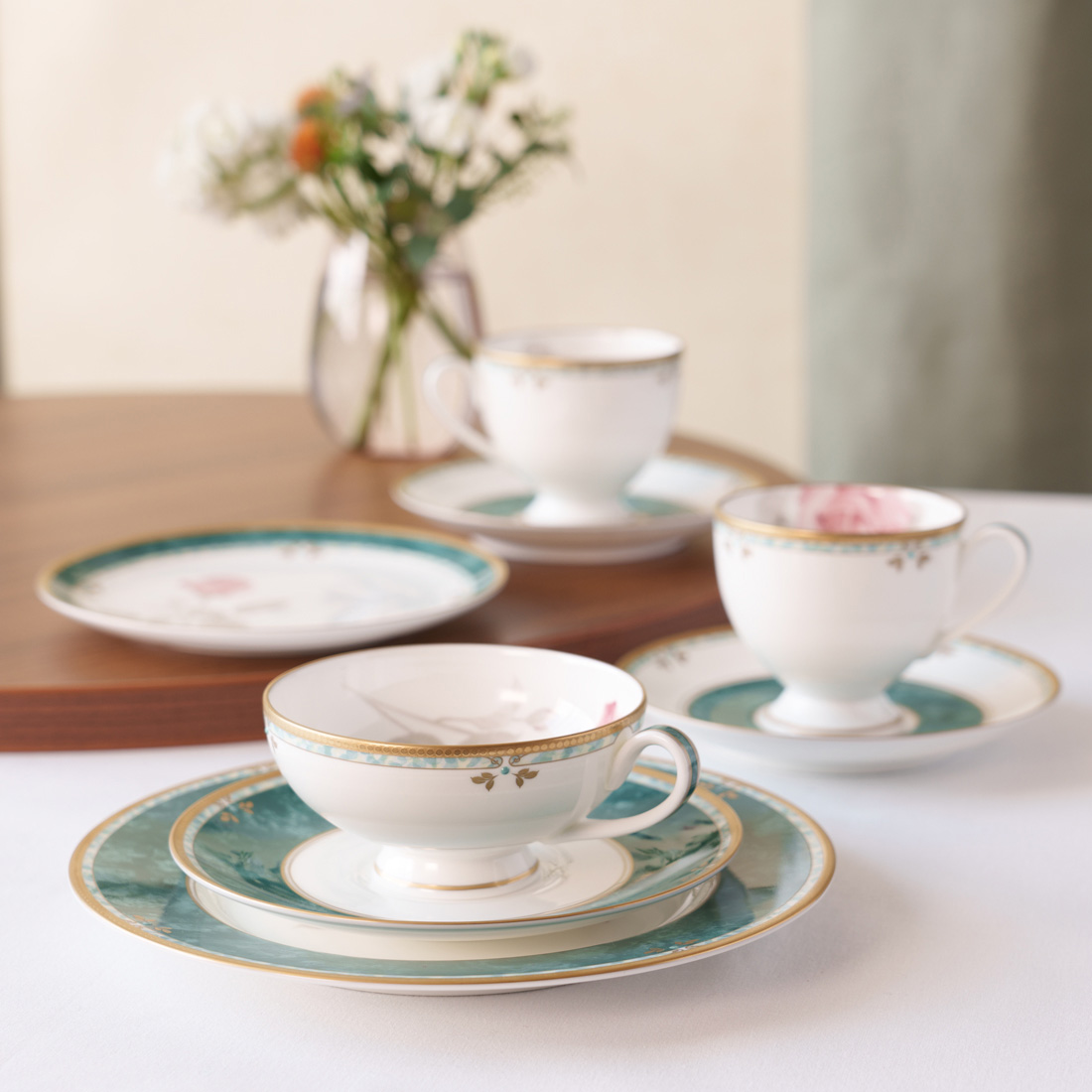 ペアコーヒーカップ&ソーサー