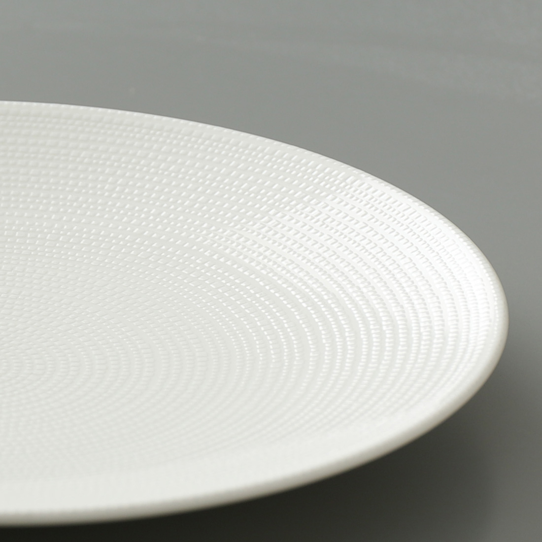 21cmプレート(ホワイト)