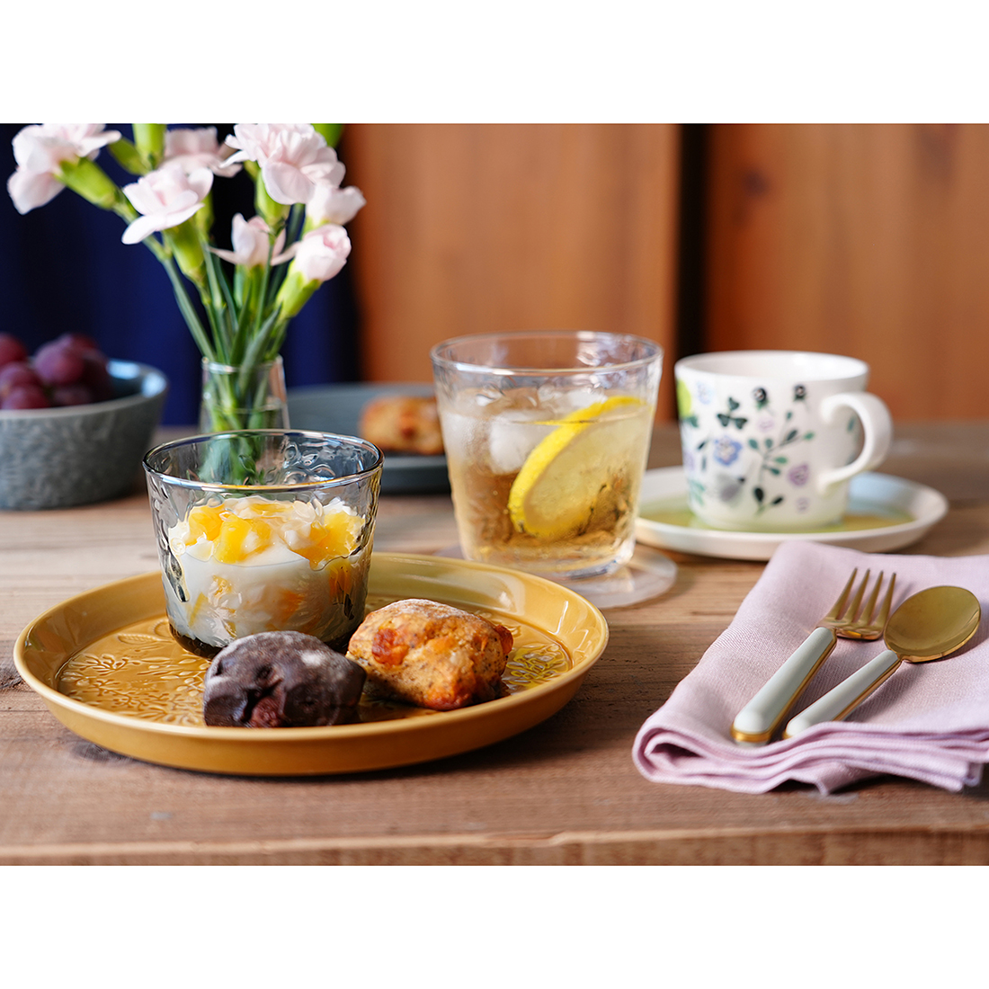 タンブラーSグレー