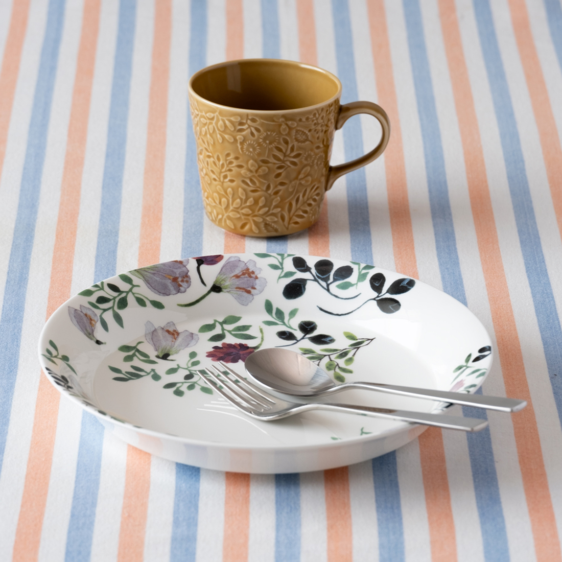 24cmパスタプレートグランドマザーズブーケ