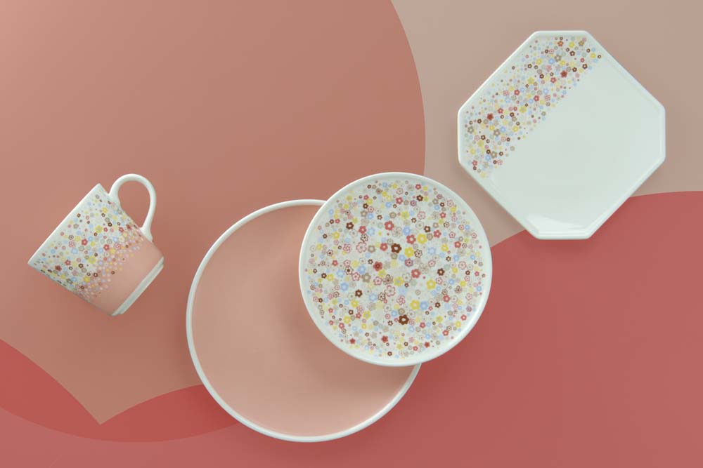 ピンク21cmプレート