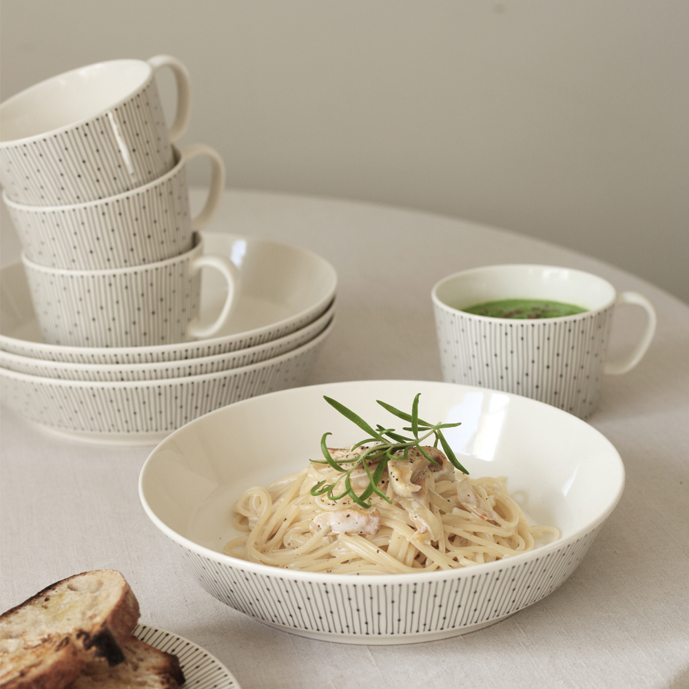 23cmディーププレート(ブラック)