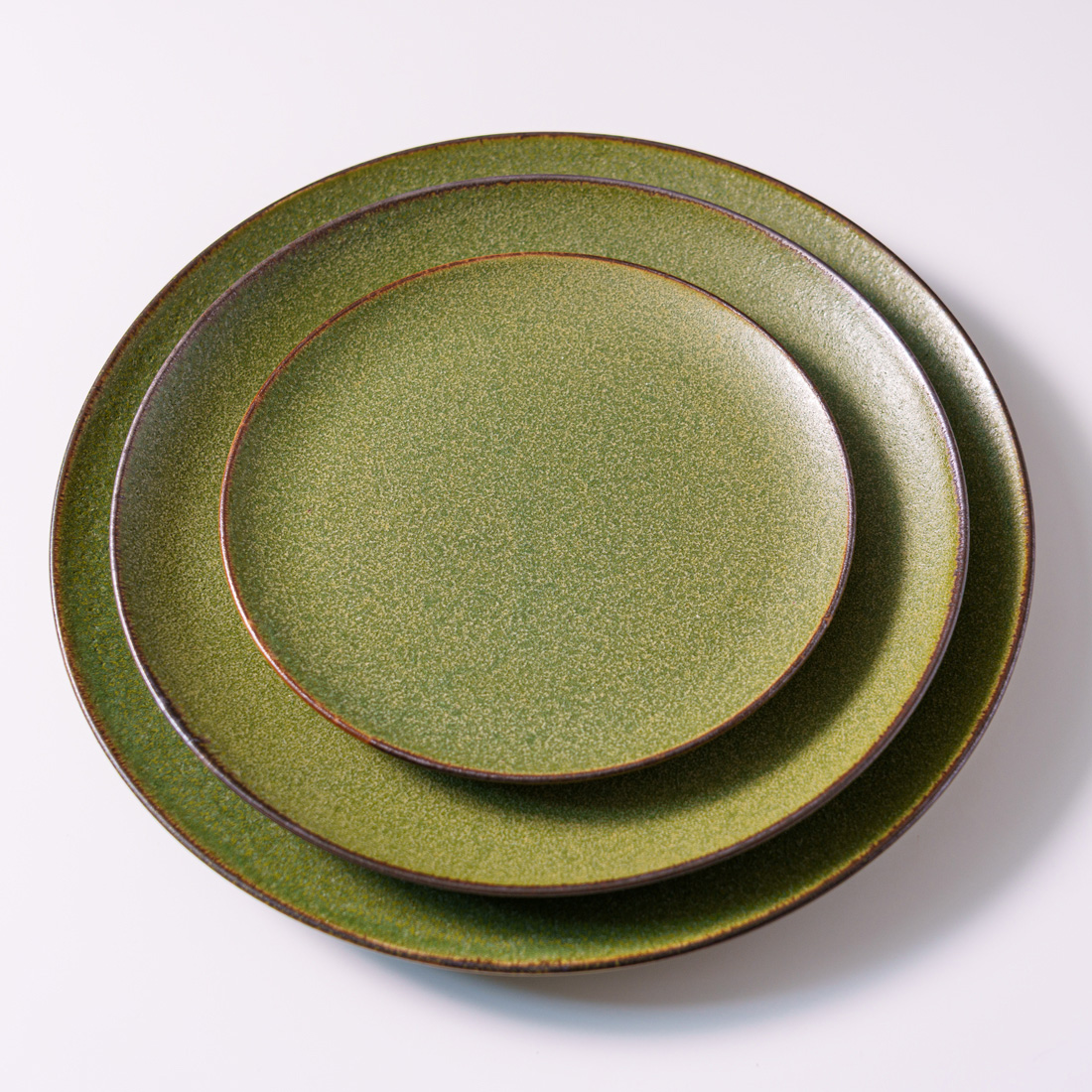 オリーブ23cmプレート