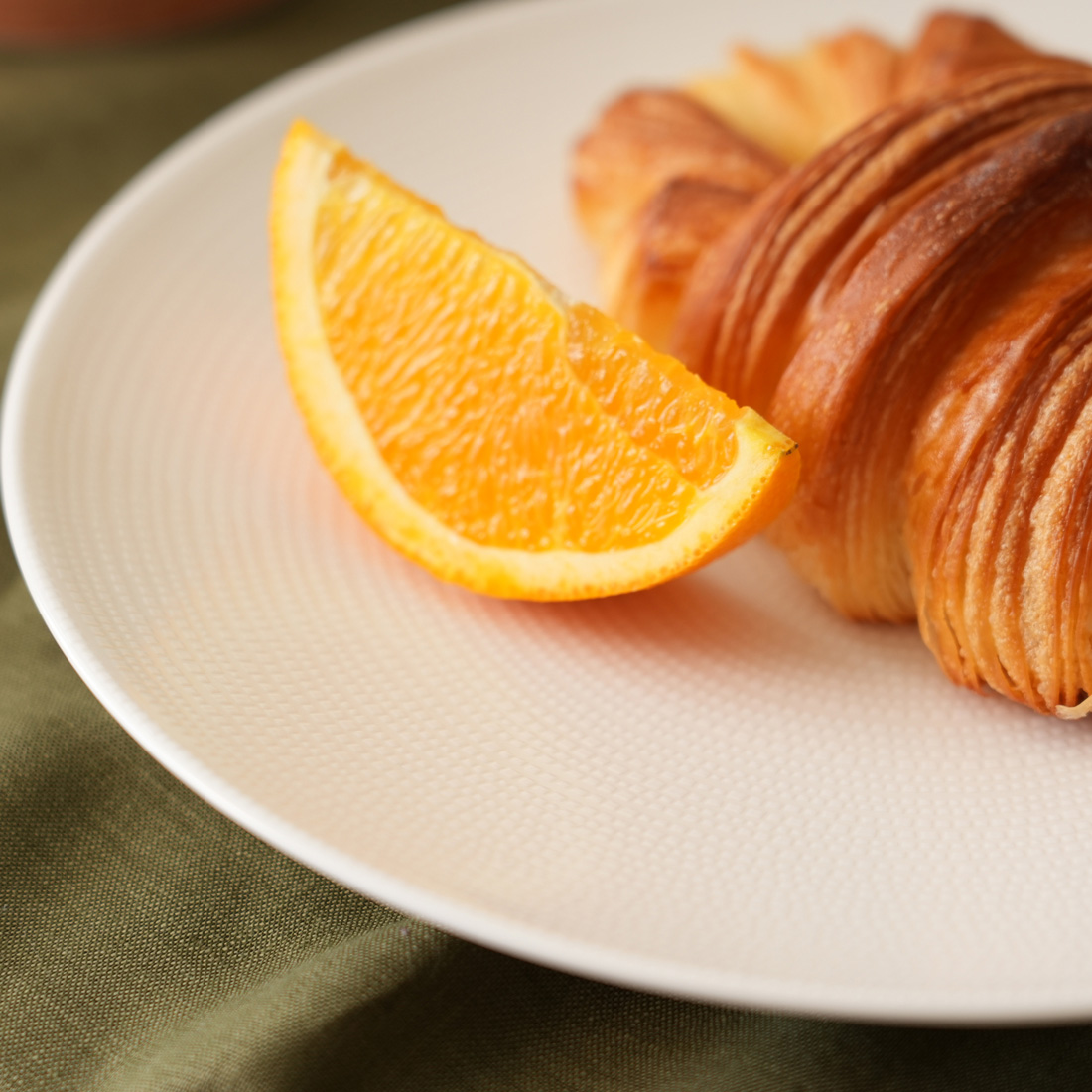 21cmプレート(ホワイト)