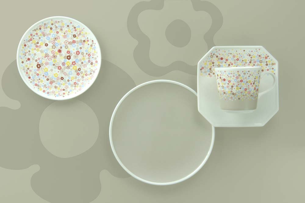 グレーマグカップ