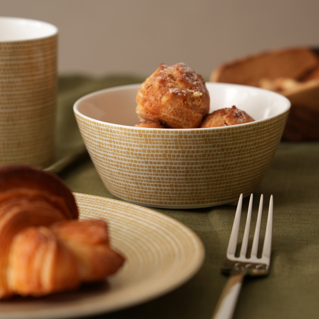 21cmプレート(ゴールド)