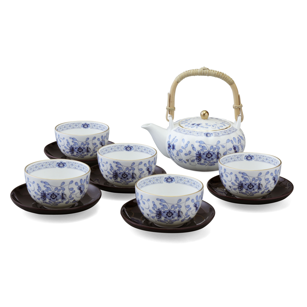 茶器揃い(土瓶・茶たく付)5人用