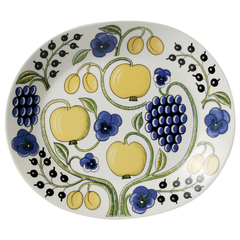 36cmオーバルプレート(カラー)