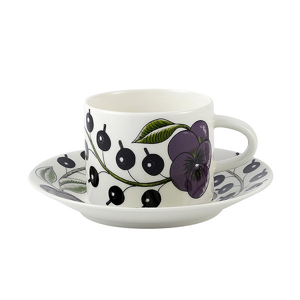 ティーカップ&ソーサー(パープル)