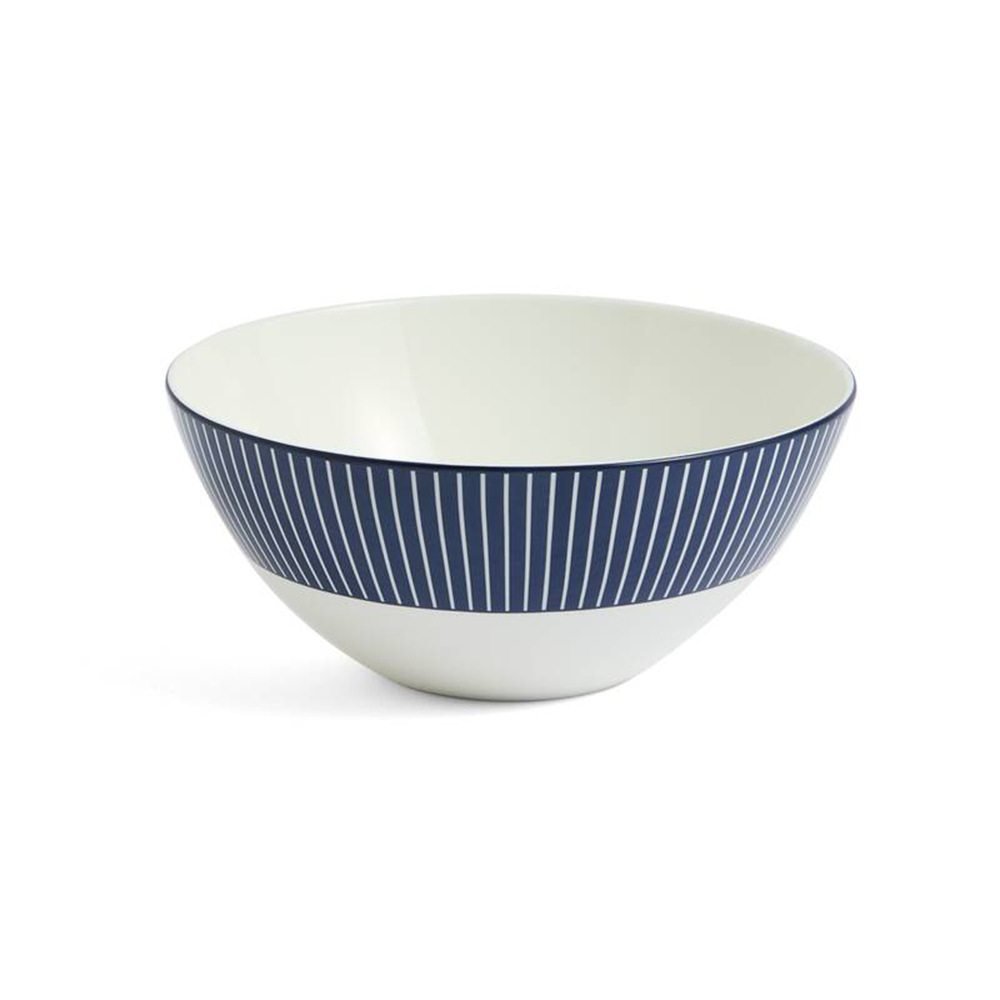 16cmストライプブループレート