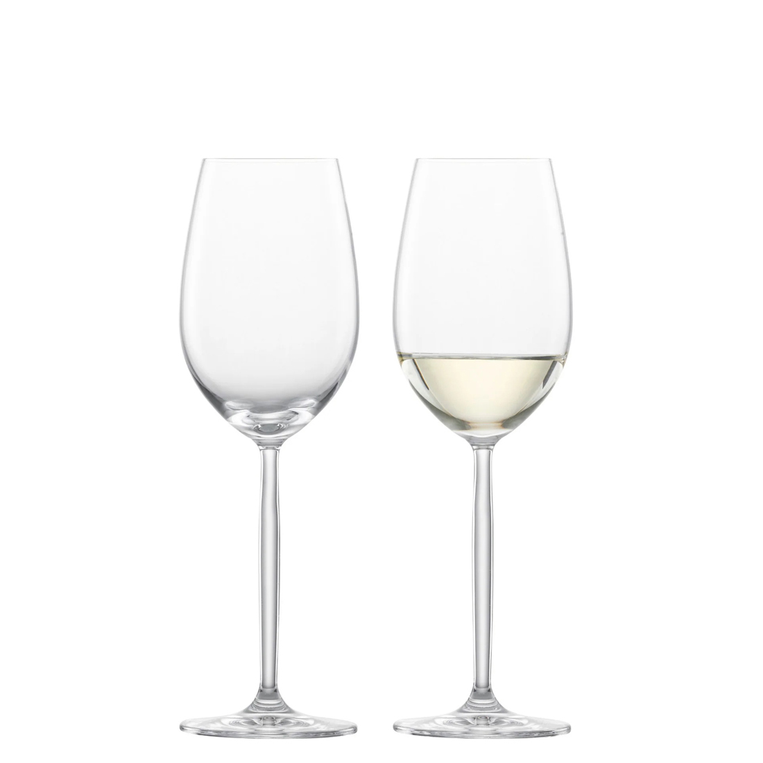 ペアワイングラス(白)