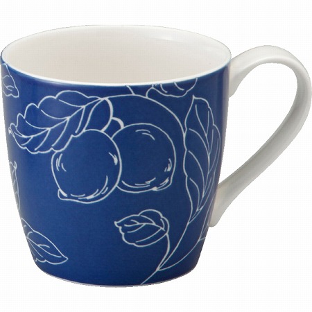 【28％OFF】【数量限定】【特別提供品】デイプラス マグカップ(ブルー) 340cc オーブン 電子レンジ 食洗機対応 (41284-2889)