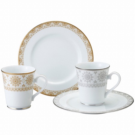 アウアンドプティ モーニングセット(アソート) 2人用 電子レンジ温め対応 (41377-33137)