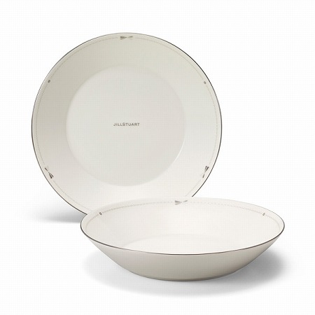 ジルスチュアート(JILL STUART) パスタプレートセット 21cm 2人用 (41635-33355)