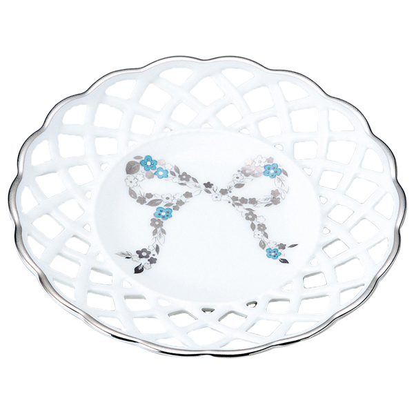 ★【33％OFF】フェリシータ！ メッシュコースター(ブルー) 12cm (50626-814P)