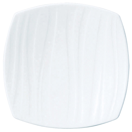 スタイルズ スクエアレリーフプレート 17(14)cm 電子レンジ温め 食洗機対応 (50786-5354)