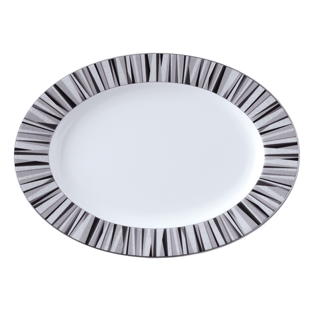 シャグリーン プラター(ブラック) 32cm (50994-1221)