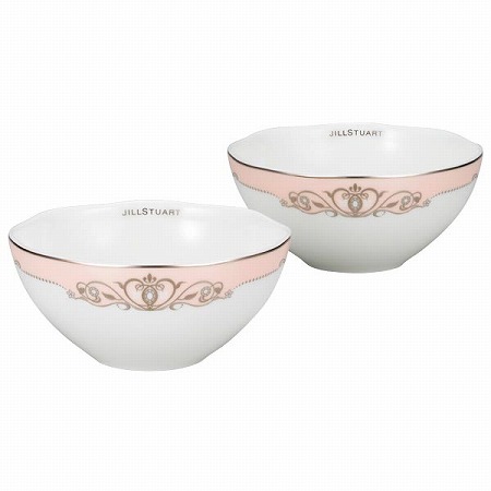 ジルスチュアート(JILL STUART) ボウルセット 11cm 2人用 (51956-21969)