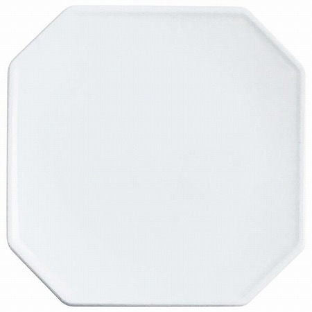 ワク 八角プレート 21(19)cm 電子レンジ温め 食洗機対応 (52100-5868)