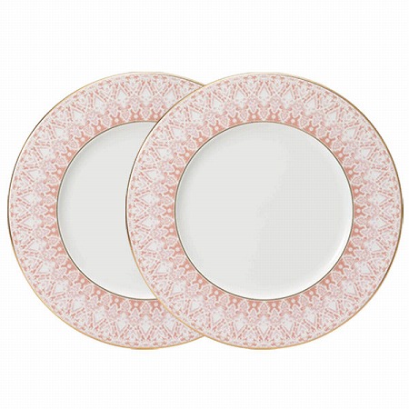 【50%OFF】オーロラ プレート(ピンク) 21cm 2人用 (52251-23113)