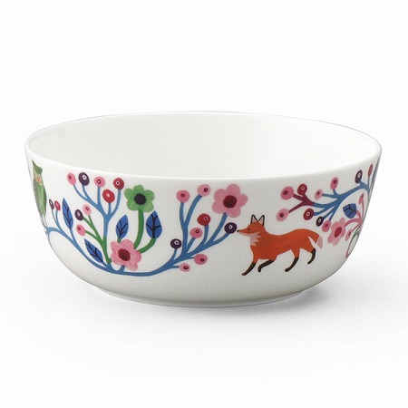 モニカフォースバーグ ボウル(マジカルウッドランド) 14cm 電子レンジ温め 食洗機対応 (52379-3636)