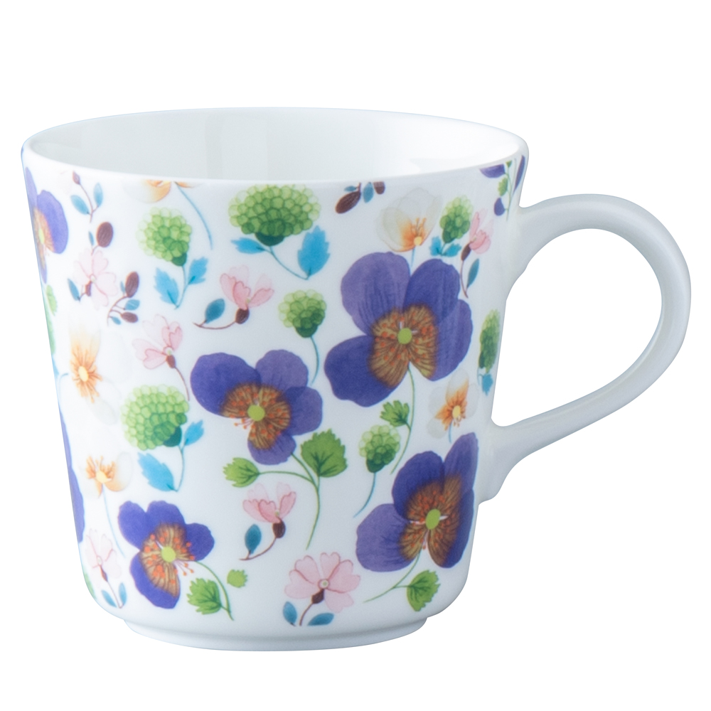 【2025春夏新作】アンナエミリア マグカップ(Stay Healthy) 340cc 電子レンジ温め 食洗機対応 (52545-2923P)