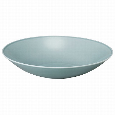 あえか ディーププレート(空の色) 23cm 電子レンジ温め 食洗機対応 (58063-5637)