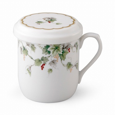 ナルミ フタ付マグカップ(アルページュ) 290cc 電子レンジ温め対応 (7950-32930)