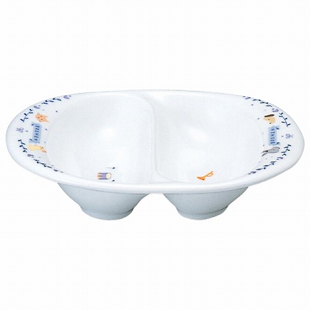 ブレーメン 離乳皿(ブルー) 14cm オーブン 電子レンジ 食洗機対応 (7980-3322)