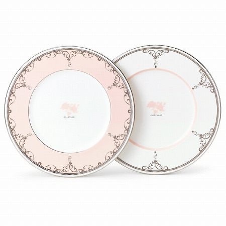 ジルスチュアート(JILL STUART) プレートセット(アソート) 21cm 2人用 (96559-23113)