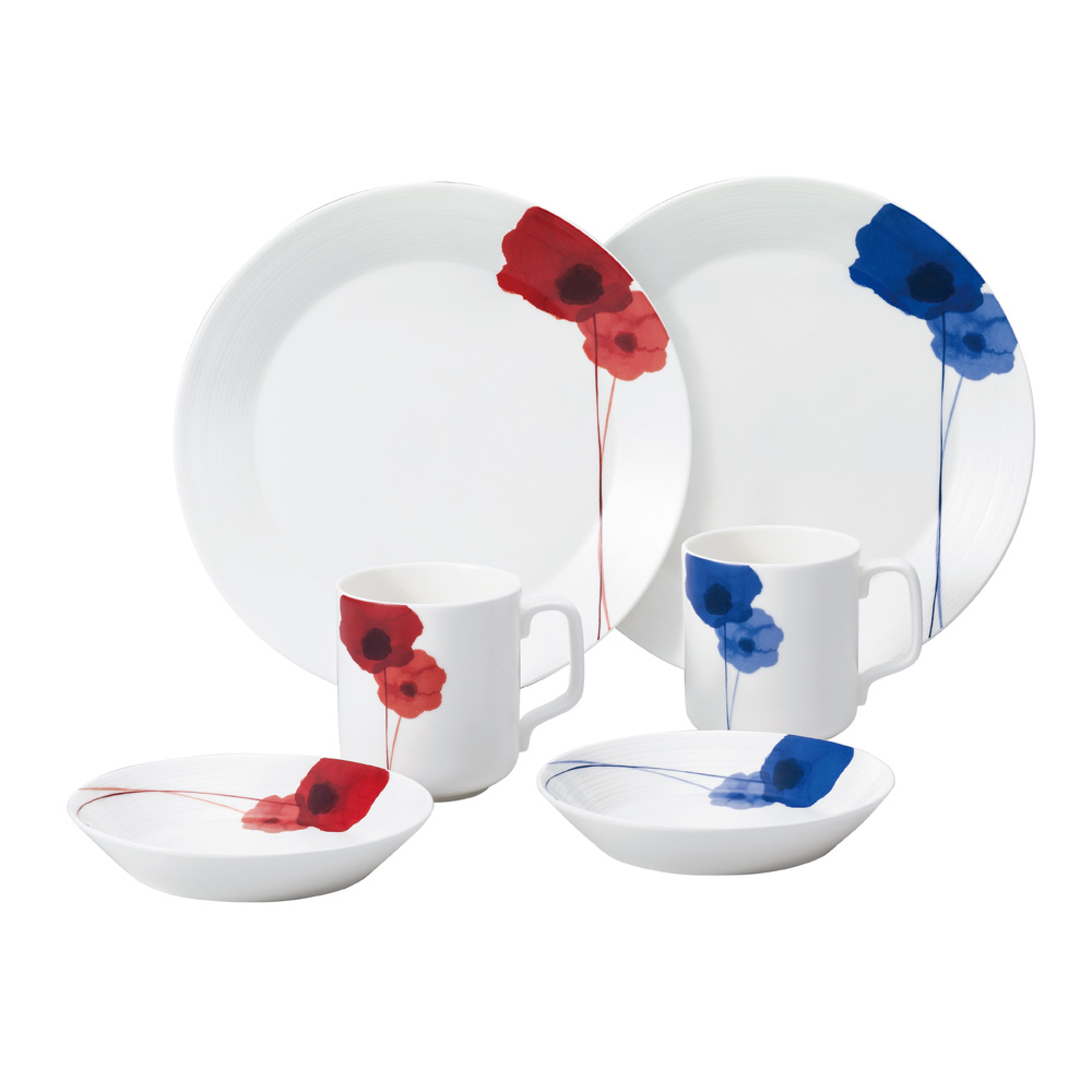 【特別企画品】【数量限定】スプリング・フィールド ペアスターターセット 2人用 電子レンジ温め 食洗機対応 (97023-23398)