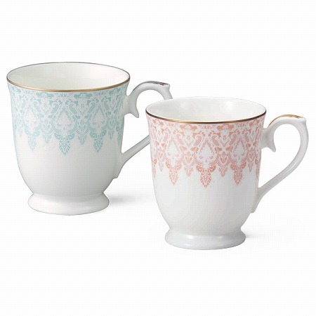 オーロラ マグカップ(アソート) 290cc 2人用 電子レンジ温め対応 (97104-21475)