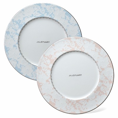 ジルスチュアート(JILL STUART) プレートセット(アソート) 21cm 2人用 (97129-23113)