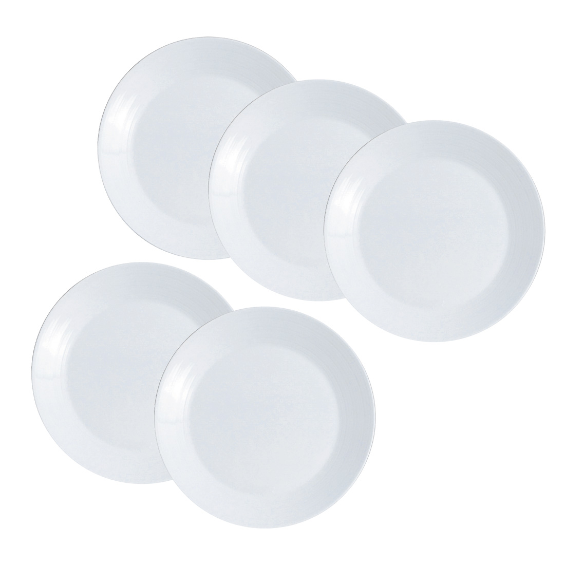 【58%OFF相当】【数量限定】 【特別提供品】 ブリッジ プレートセット 24cm 5点セット 電子レンジ温め 食洗機対応 (97362-23421)