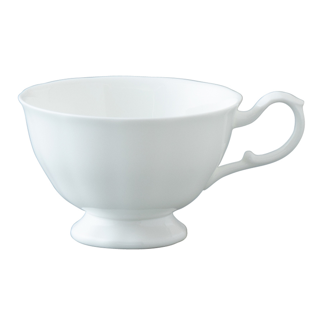 ノーブルホワイト ティーカップ 210cc 電子レンジ温め 食洗機対応 (9772-2229)
