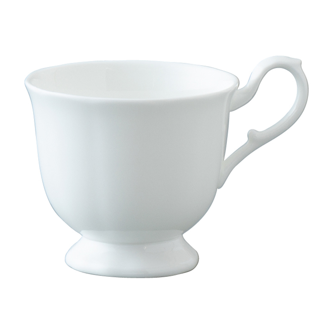 ノーブルホワイト コーヒーカップ 200cc 電子レンジ温め 食洗機対応 (9772-2264)