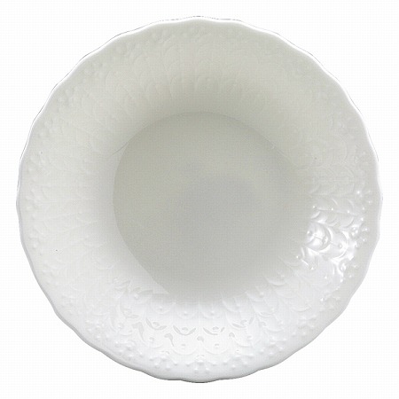 シルキーホワイト フルーツボウル 14cm 電子レンジ温め 食洗機対応 (9968-1529P)