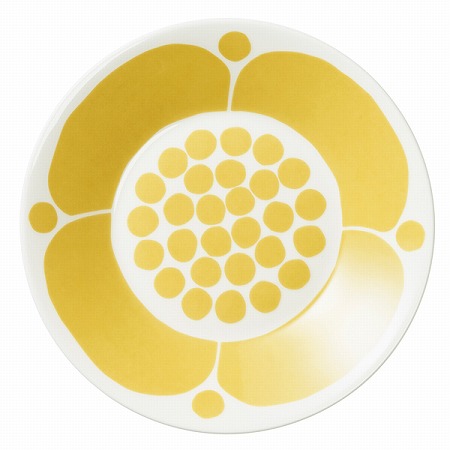 スンヌンタイ ソーサー(イエロー) 16.5cm オーブン 電子レンジ 食洗機対応 (ARB113-1028188)