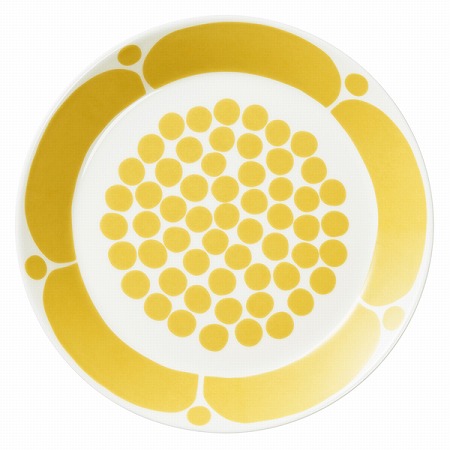 スンヌンタイ プレート(イエロー) 21cm オーブン 電子レンジ 食洗機対応 (ARB113-1028200)
