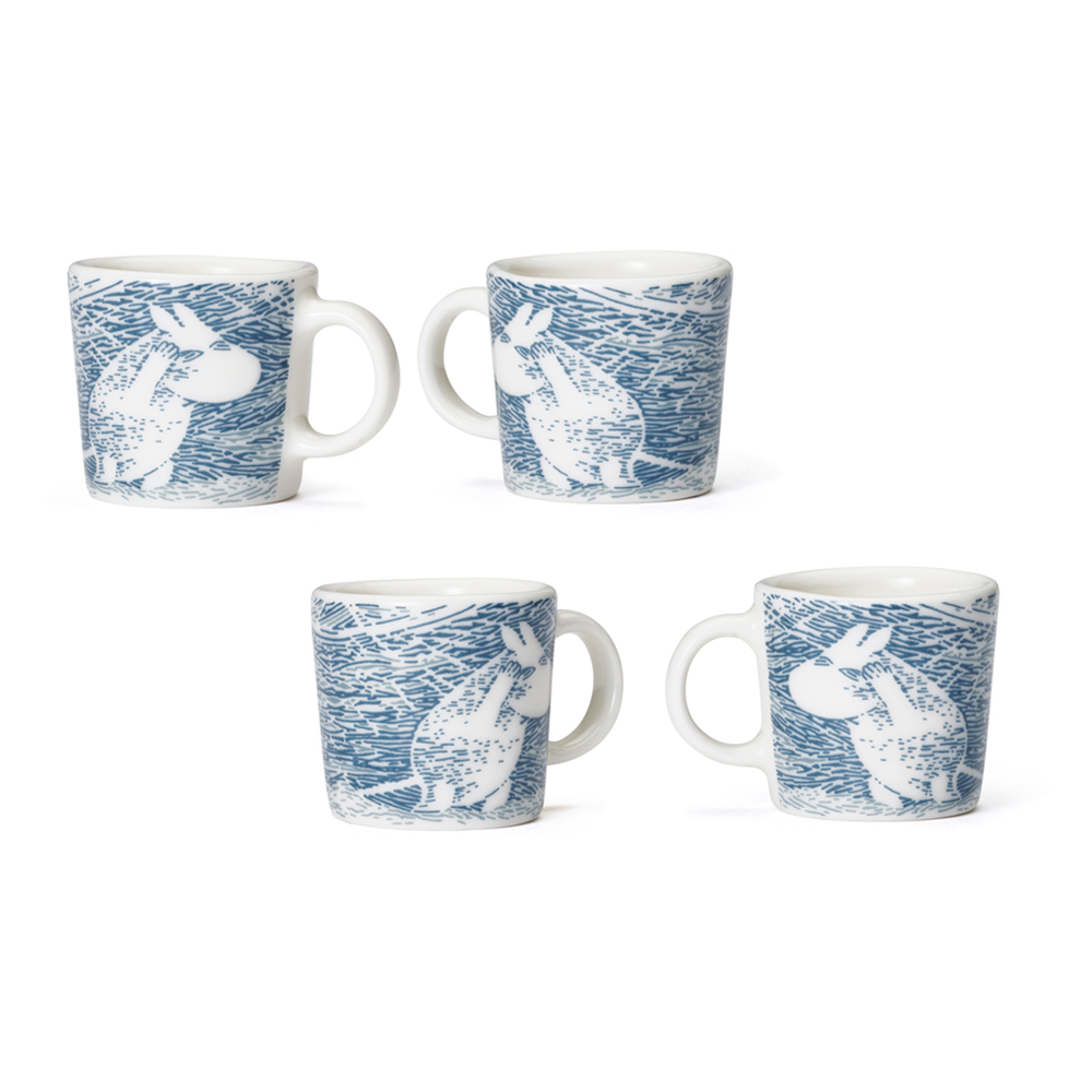 【40%OFF】ムーミン ミニマグセット(スノーブリザード) 4.5cm オーブン  (ARB801-1055337)