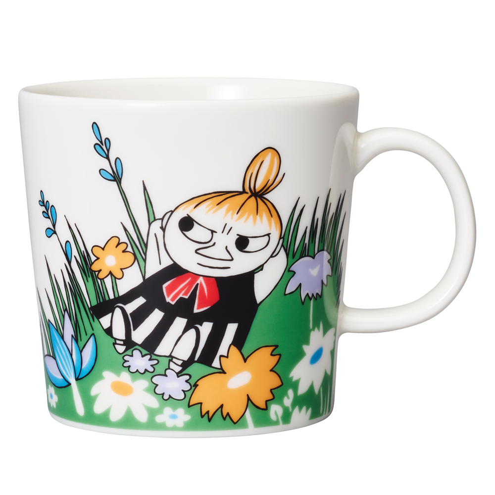 ムーミン マグカップ(ちびのミイ・メドウ) 300cc オーブン 電子レンジ 食洗機対応 (ARB801-1062211)