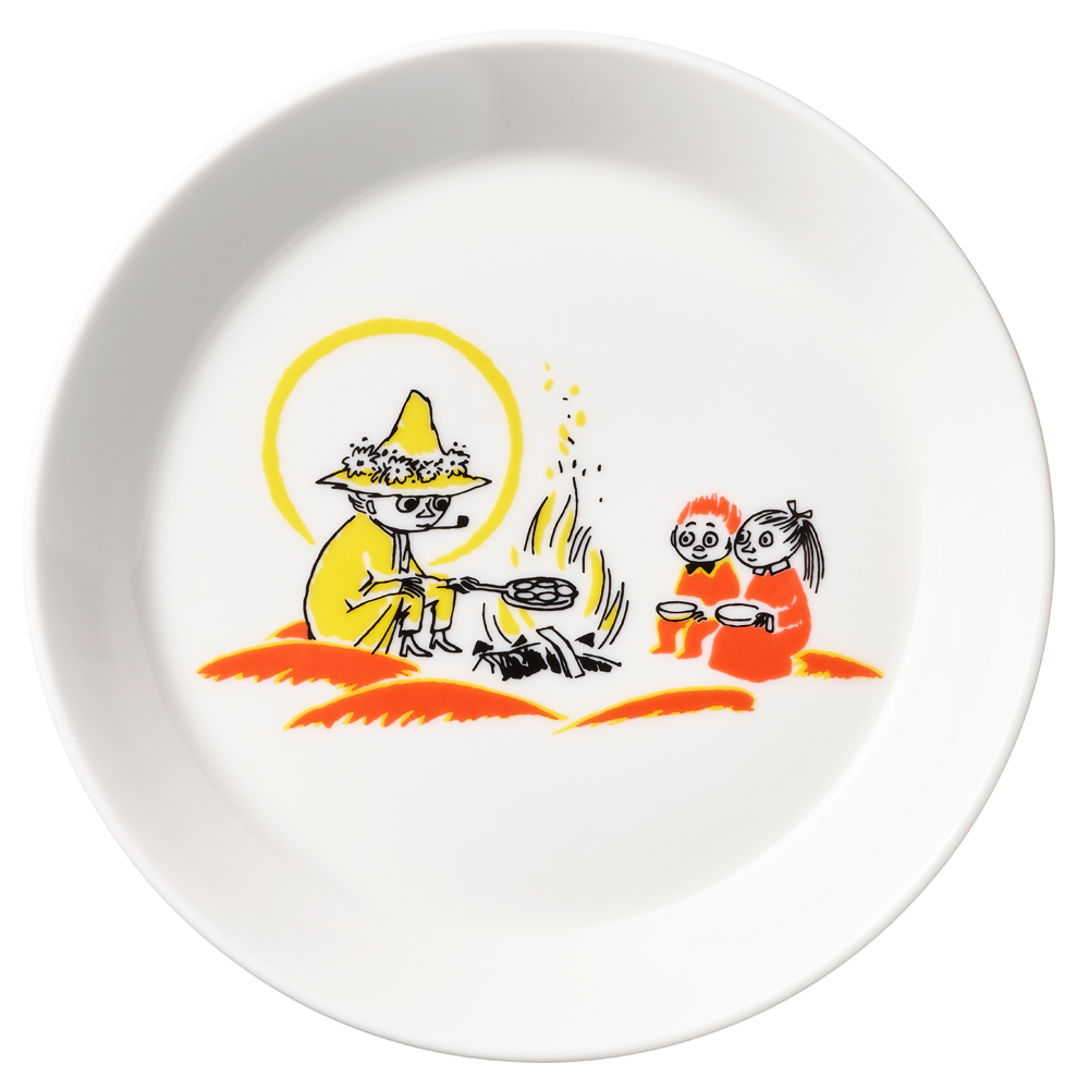 【40%OFF】ムーミン プレート(ABCコレクション スナフキン) 19cm オーブン 電子レンジ 食洗機対応 (ARB801-1064954)