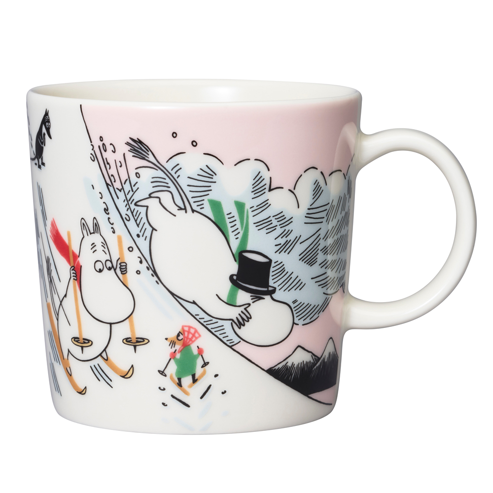 【40%OFF】ムーミン マグカップ(ムーミンウインター 2023 スライディング) 300cc オーブン 電子レンジ 食洗機対応 (ARB801-1068266)