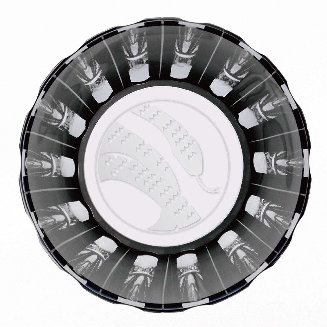 【還暦祝い】グラスワークス 干支冷酒杯(巳・黒) 120cc (GW6000-240)