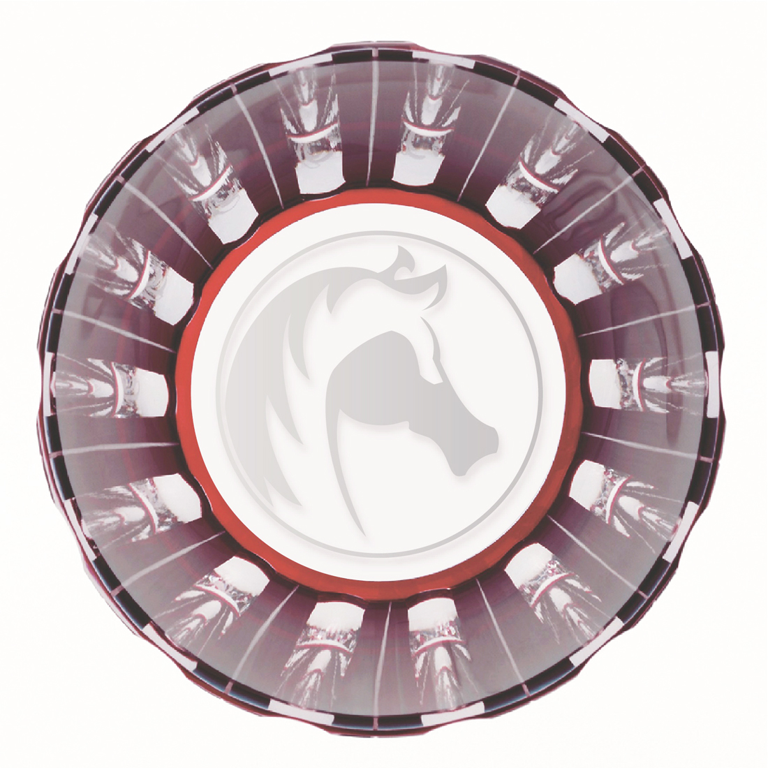 【2025秋冬新作】グラスワークス 干支冷酒杯(午・赤) 120cc (GW6000-243)