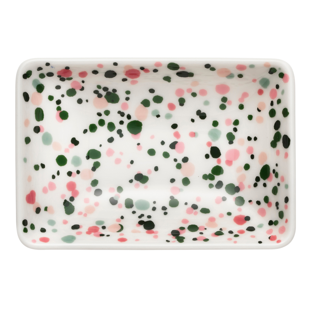 キュリアス マインド オブ オイバ トイッカ A7プレート(ヘレ ピンクグリーン) 10cm オーブン 電子レンジ 食洗機対応 (IIT129-1070622)