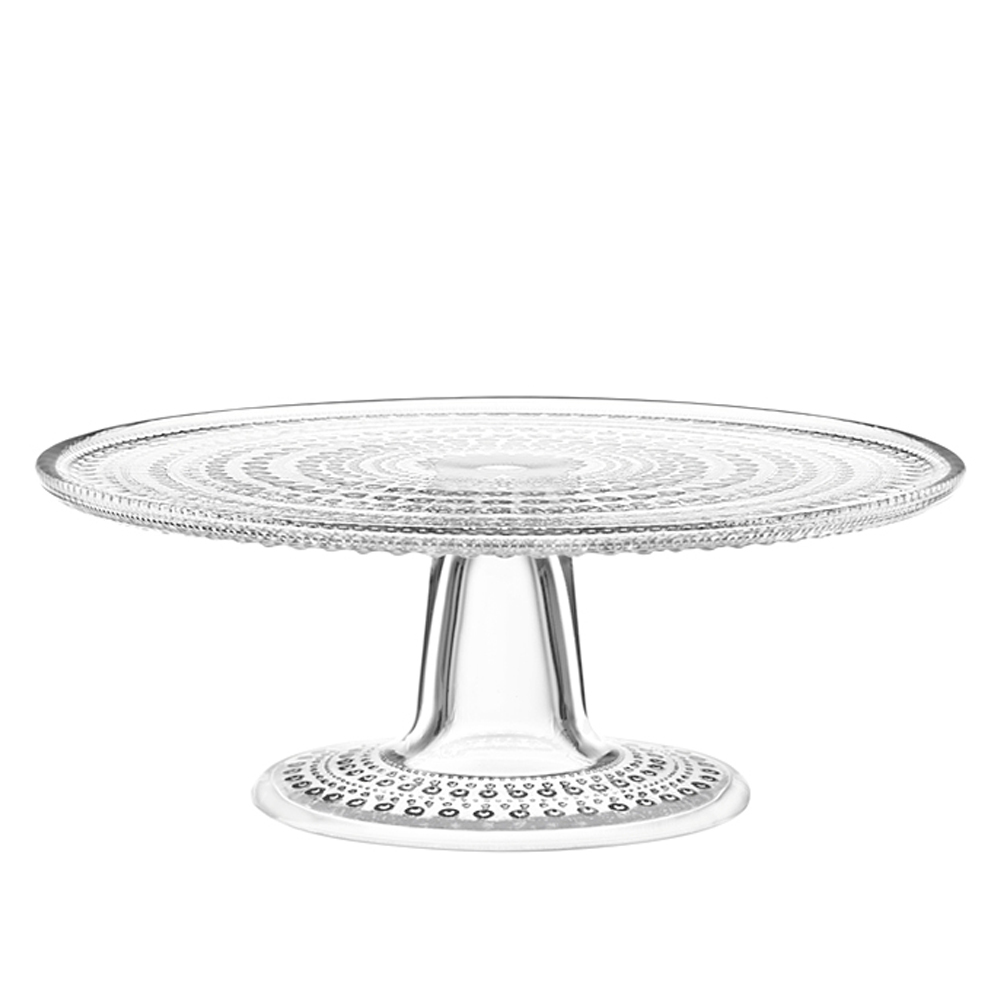 【取り寄せ品】カステヘルミ ケーキスタンド(クリア) 24cm 食洗機対応 (IIT528-1019580)