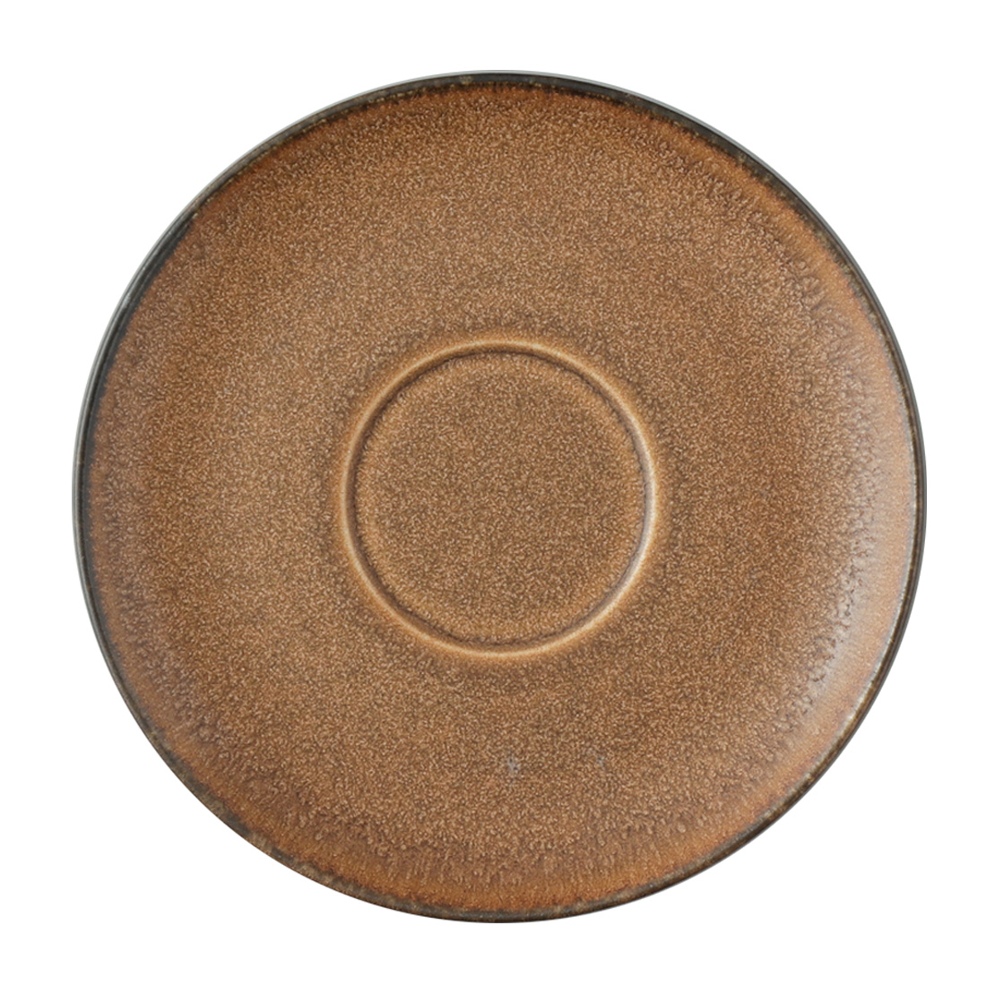 カラーズ ソーサー(カラメル) 15cm 電子レンジ温め 食洗機対応 (KS8105-1301)